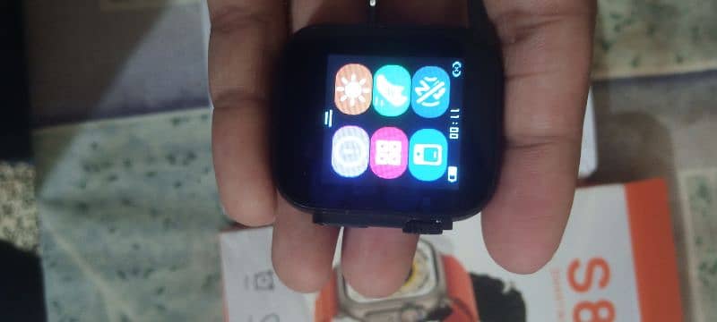 S8 ultra smartwatch black color 7