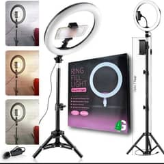 Ring light is available with 7ft stand