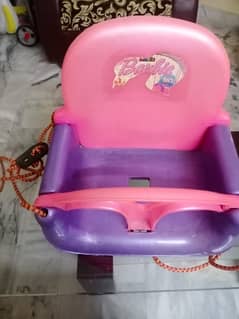 baby swing with rope in a good condition