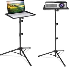 Portable Projector And Laptop Stand Table Tripod Height Adjustable