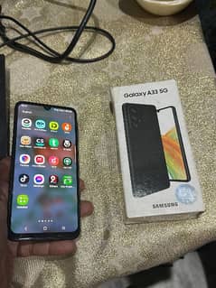 Samsung A33 5g with complete box in a gud price only in 65k hurry up