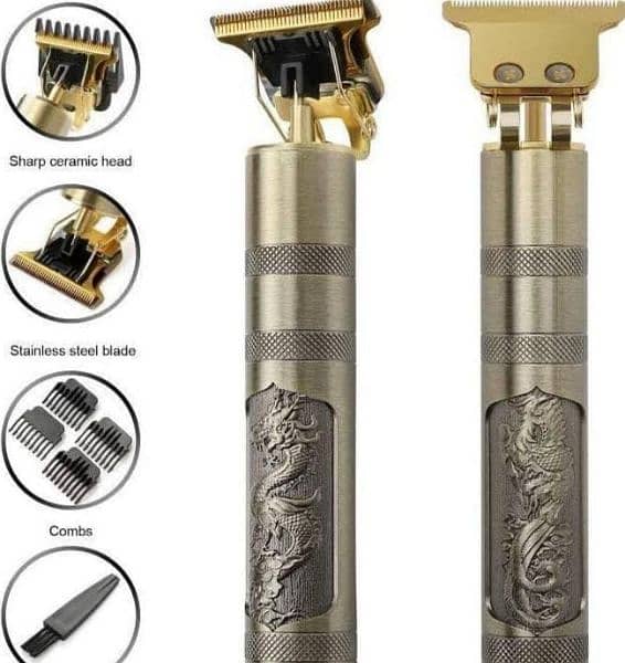 Dragon style hair trimmer and shaver 1