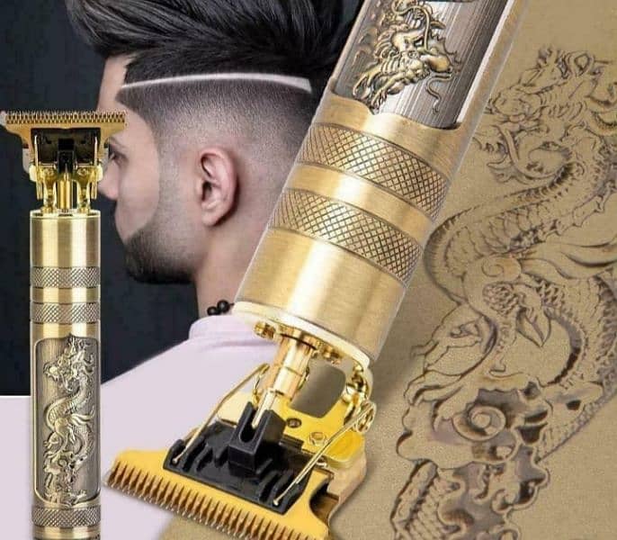 Dragon style hair trimmer and shaver 2