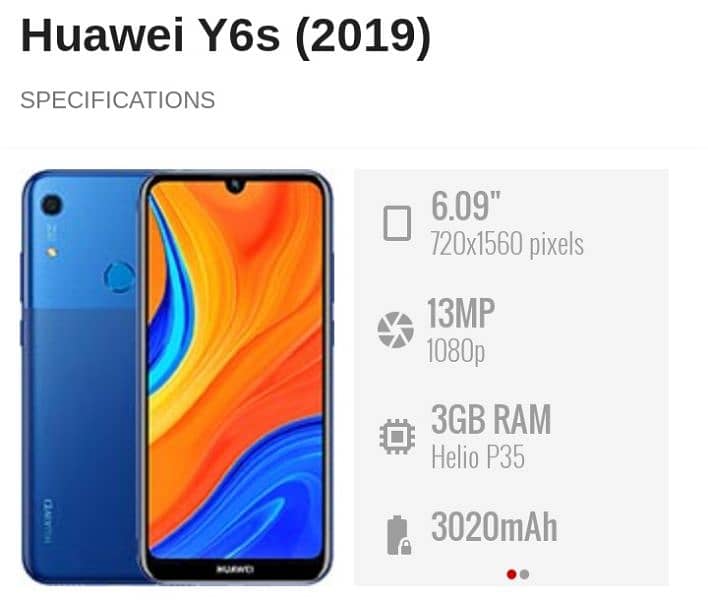 Huawei Y6s 0