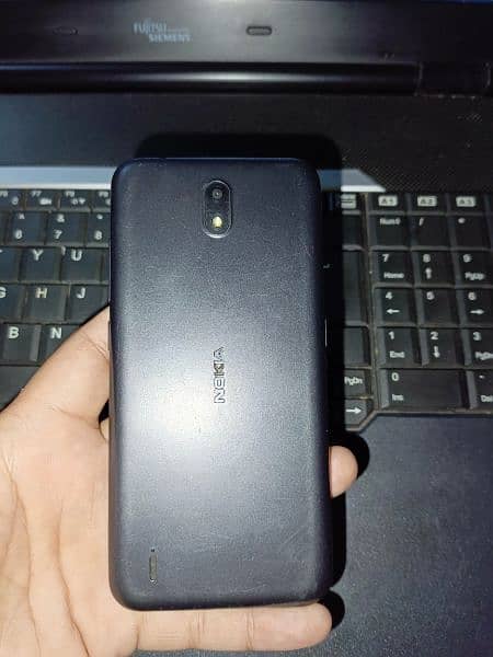 Nokia C1 
1/16 Memory
Dual Sim PTA Approved 
Full day Battery Backup 7