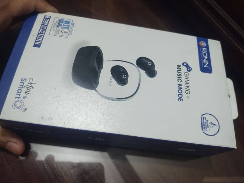 Ronin R-390 mini and smart earbuds gaming + music mode 4