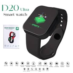 D20 ULTRA Fitness Bracelet Blood Pressure Bluetooth Heart Rate Monitor