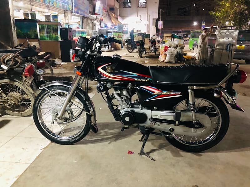 Honda CG 125 2019 Karachi Number 1