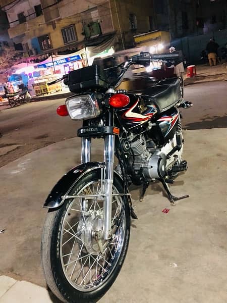 Honda CG 125 2019 Karachi Number 3