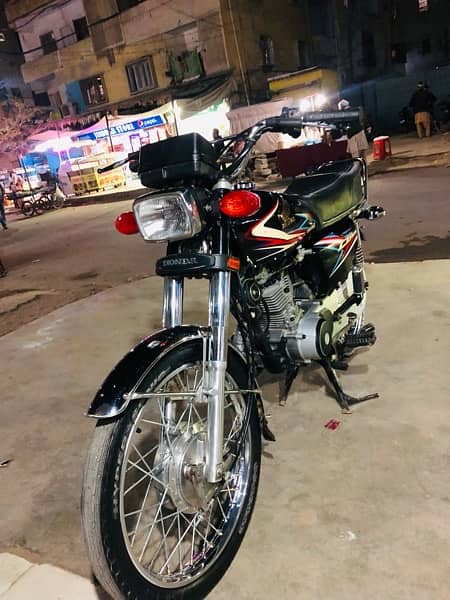 Honda CG 125 2019 Karachi Number 4