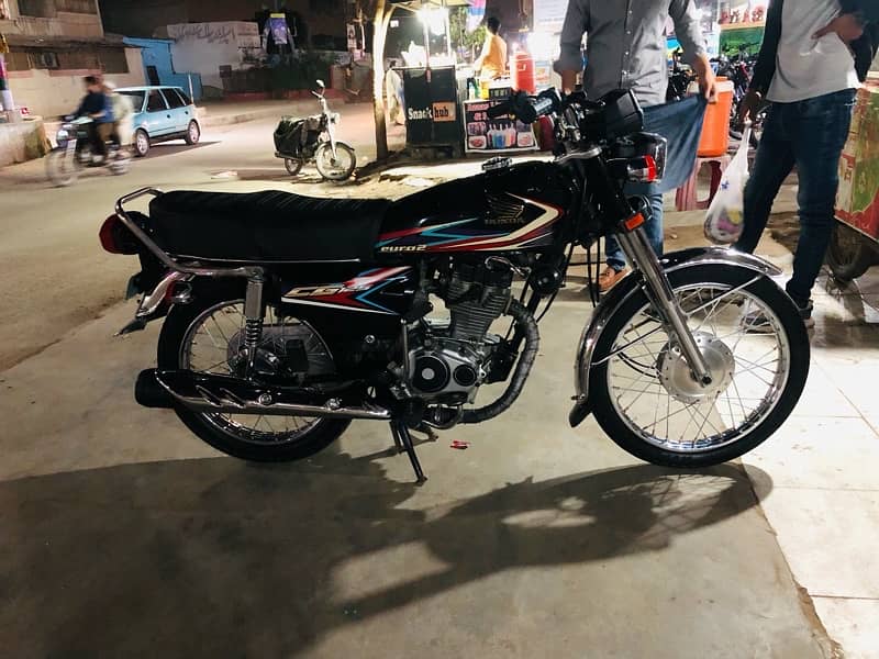 Honda CG 125 2019 Karachi Number 7