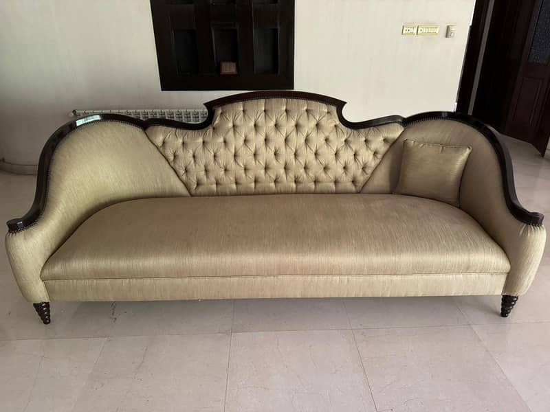 Luxury Beige Sofa 2