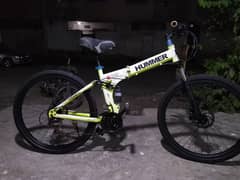 imported 2 Hummer folding bicycle