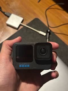 go pro hero 12 with accessories box and card