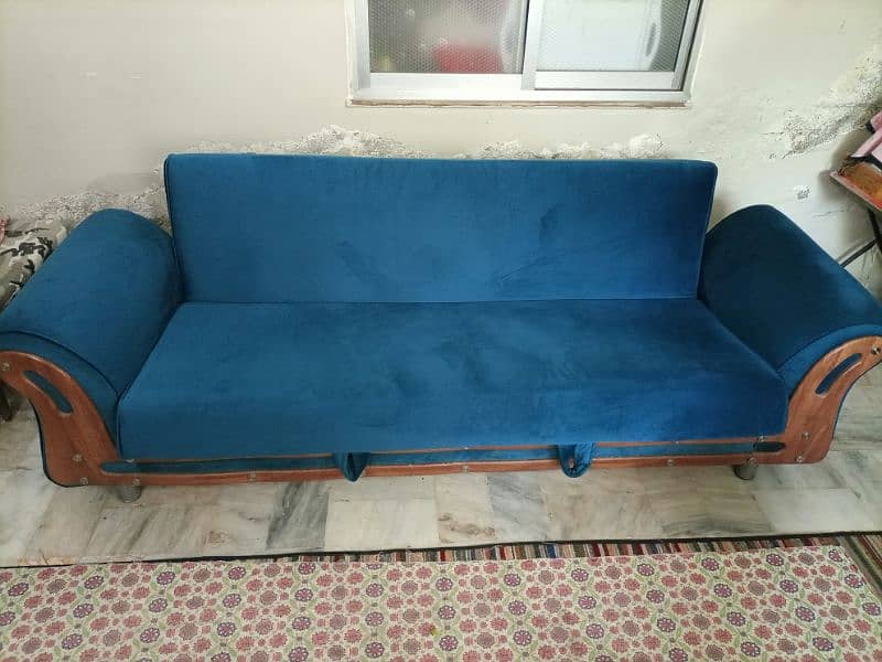 i want to sale mu Sofa cum bed in good condition. home house only. 2