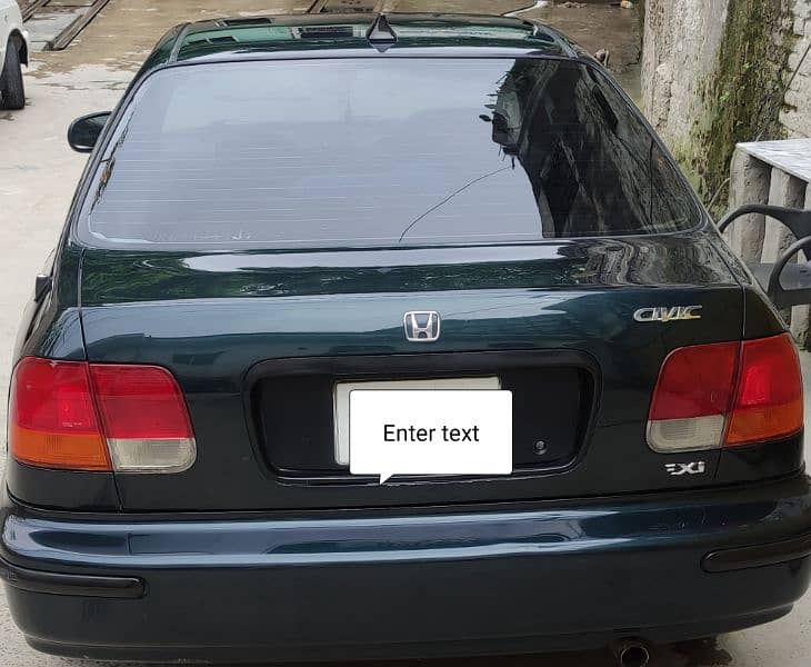 Honda 1996 EXI pearl green colour ppf coating done 2