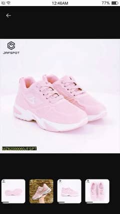 important jafspot-womans sneakers -jf-30 pink free home delivery