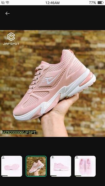important jafspot-womans sneakers -jf-30 pink free home delivery 1