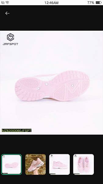 important jafspot-womans sneakers -jf-30 pink free home delivery 2