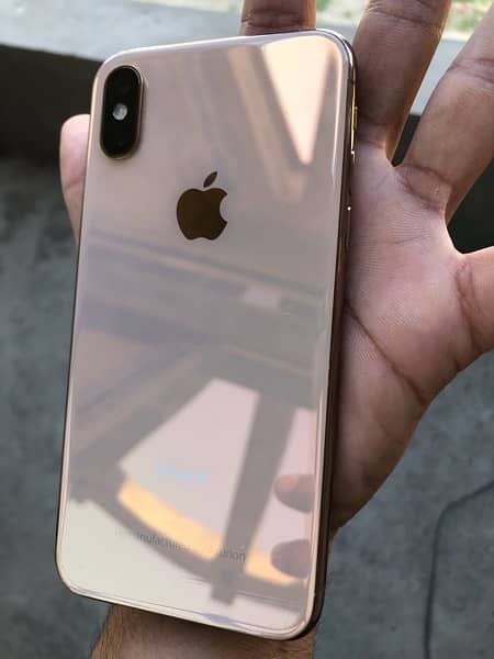 iPhone Xs Gold Dual Sim PTA Approved 5