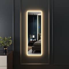 wall decor modern Led light mirror 18 x 54 inches without touch button