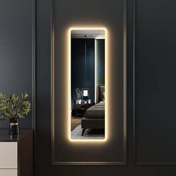 wall decor modern Led light mirror 18 x 54 inches without touch button 0