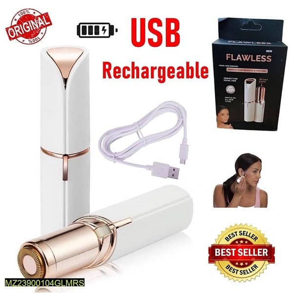 rechargeable flawless face machine 4