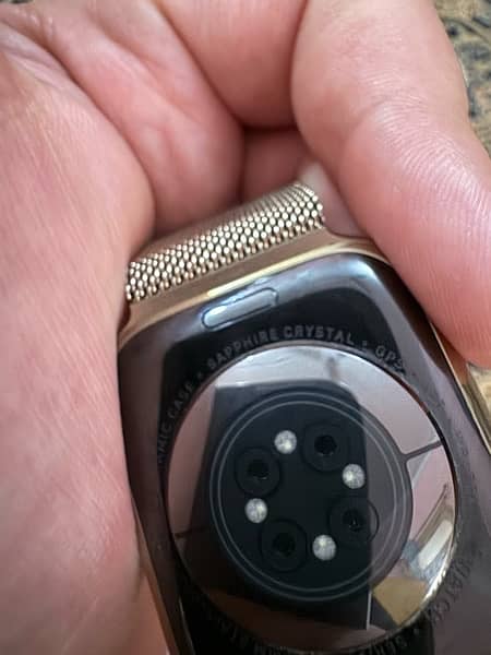 Apple Watch series 7 45mm stainless steel milanese loop band 5