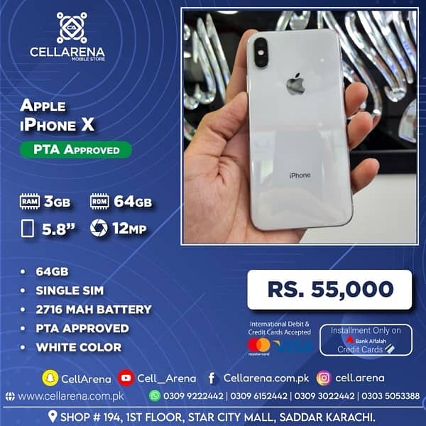 Cellarena Apple iPhone X Approved 0