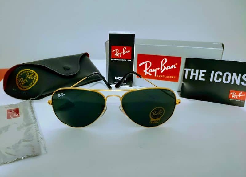 Branded Ray Ban ck RE AO RayBan aviator Sunglasses 3