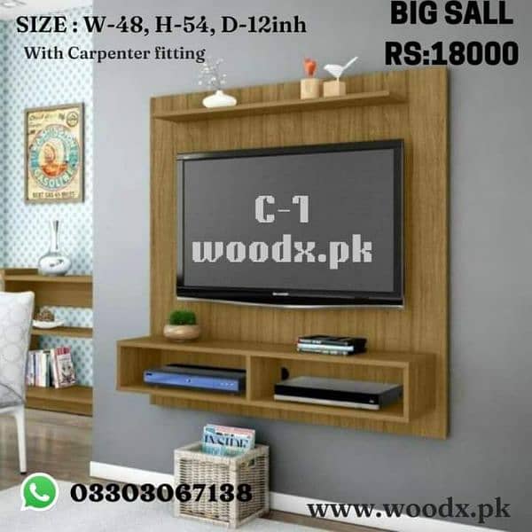 Tv console,led console,tv trolley,media wall unit,furniture,decoration 4