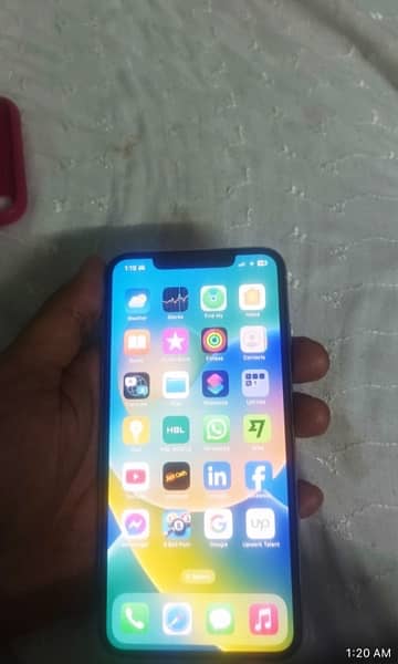 Iphone XS Max 256GB White color PTA approved 0