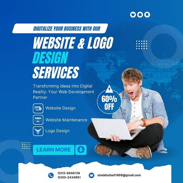 website and logo design 0