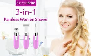 3-in-1 - Electric Shaver for Women – USB 0