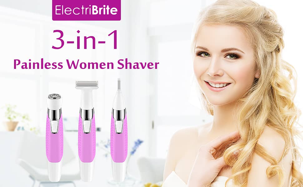 3-in-1 - Electric Shaver for Women – USB 0