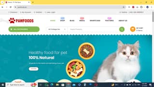Pet Food business for sale (Online Store pawfoods. pk)