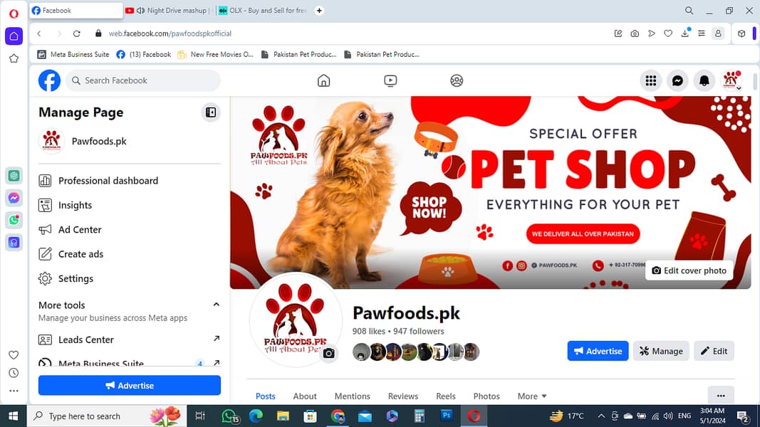 Pet Food business for sale (Online Store pawfoods. pk) 1