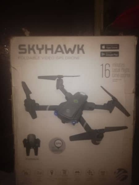 Skyhawk Foldable Video GPS Drone (DVR442) 2