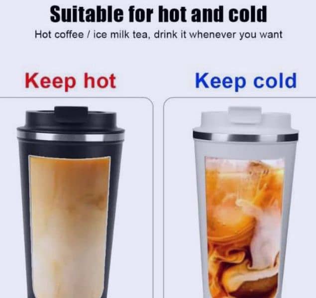 Stylish Coffee Cup Tea Mug Hot/Cold 3