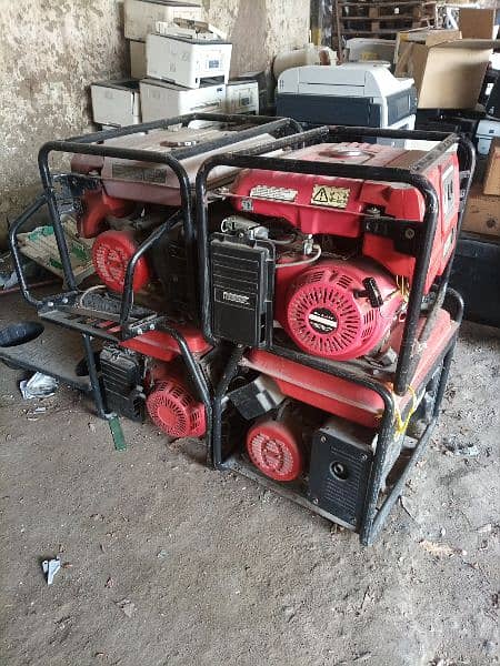 4 honda generators for sale 6.5 kv 1