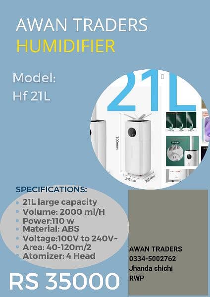 Humidifier 10
