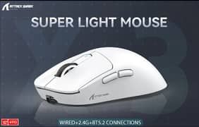 attackshark x3 wireless gaming mouse usb c just like logitech razer
