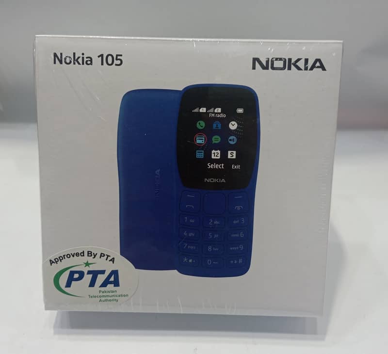 Nokia 105 PTA Approved With Box 1