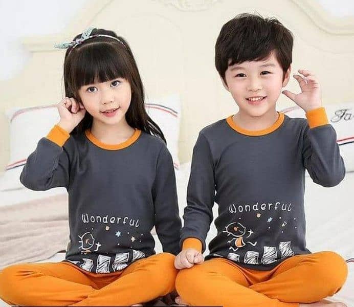 Classic kids night dress for daily use 8