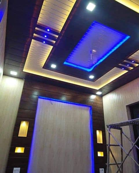 PVC panels+WPC panels+Fancy ceiling 18