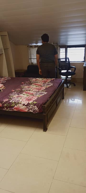 Furnished Bedroom Available For Rent in Main Cantt 0