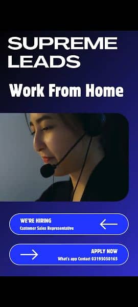 we are looking to hire people for work from home and a receptionist 0
