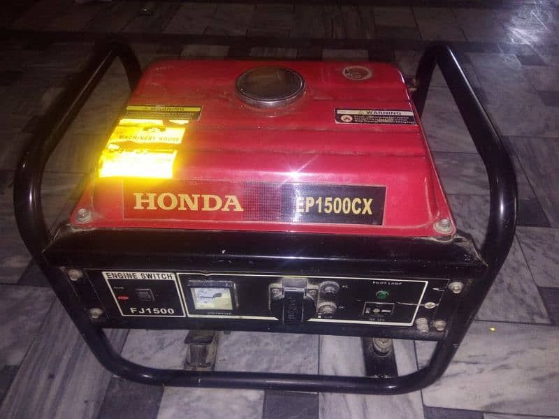 Honda Genetator for sale Model EP 1500 CX 4
