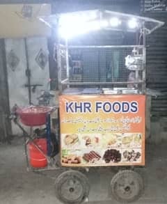 Moveable Food Cart  for Sale with all equipments