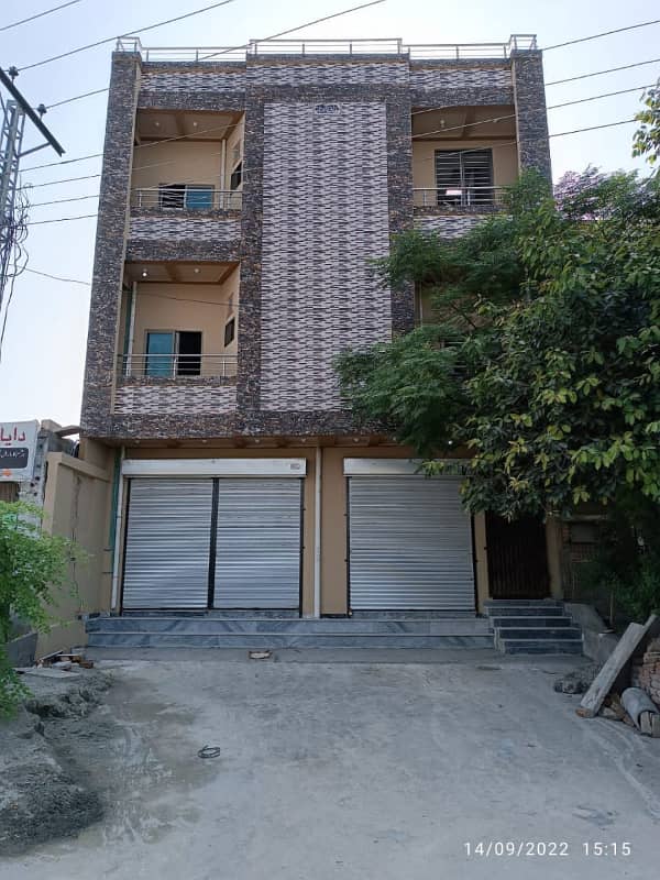 6.5 Marla 3 Stories Commercial plaza on Service road Gangal East Rawalpindi 0